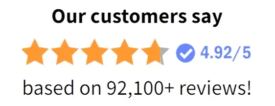 Thrive XXL 5-star customer rating — 2847 verified reviews