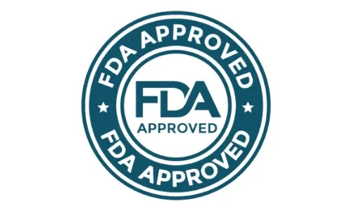 FDA approved facility badge — Thrive XXL safety guaranteed
